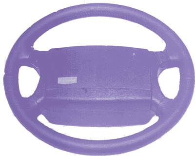 Wheel with airbag